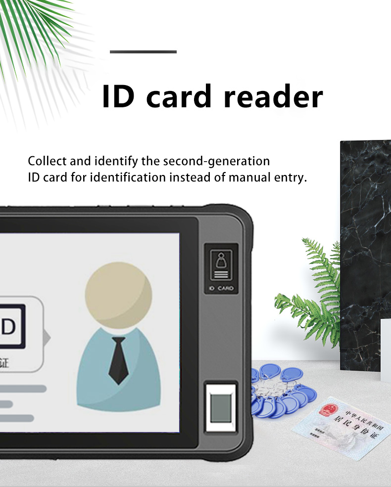 id card reader rugged tabet