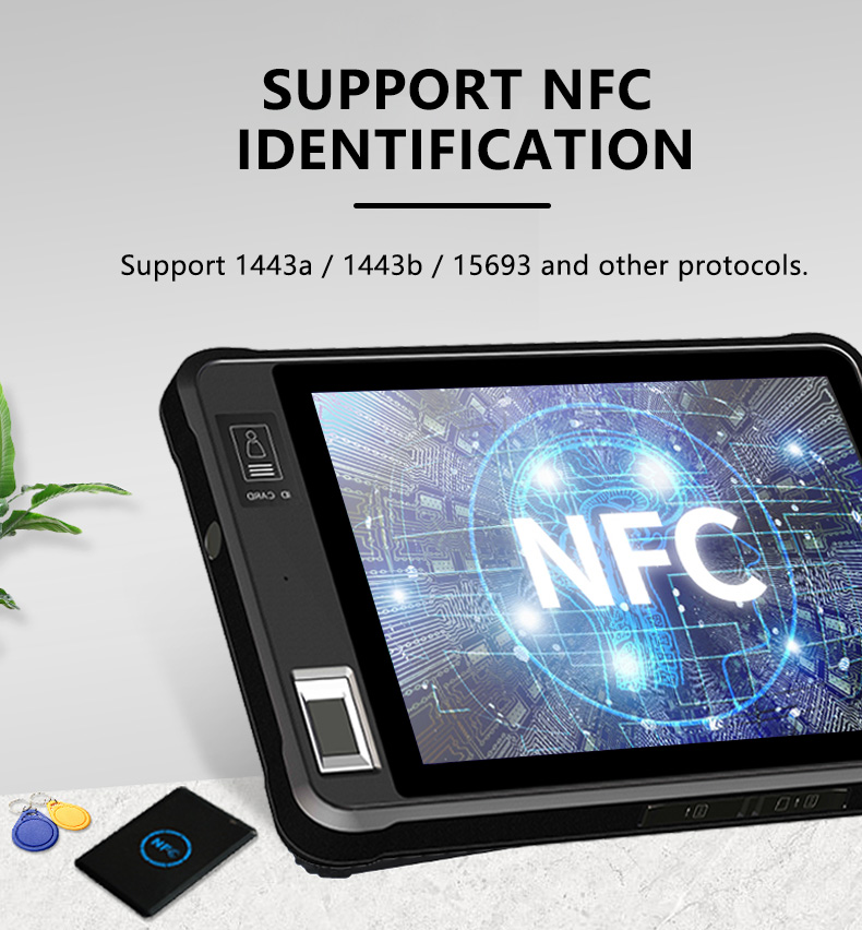 Robustes NFC-Tablet