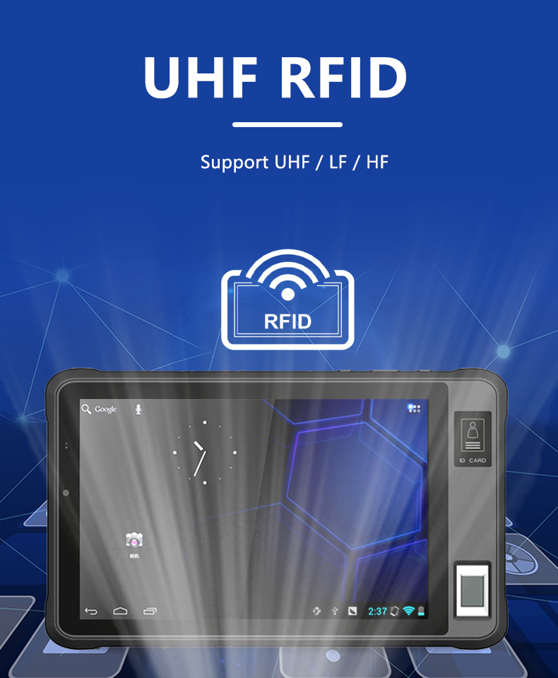 RFID rugged tablet