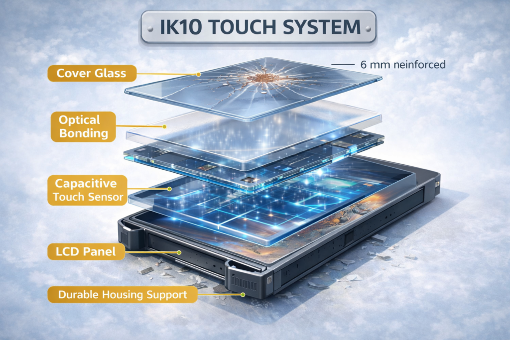 IK10 touch screen